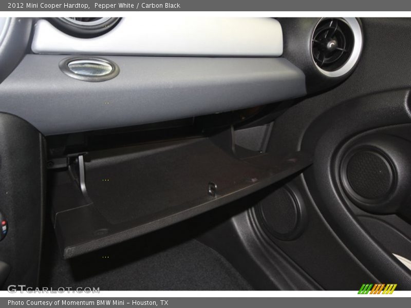 Pepper White / Carbon Black 2012 Mini Cooper Hardtop