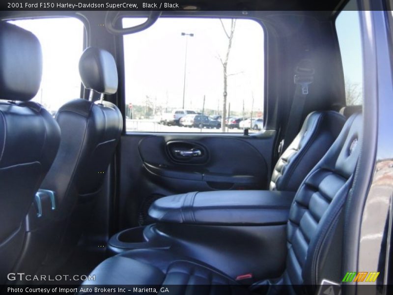 Black / Black 2001 Ford F150 Harley-Davidson SuperCrew
