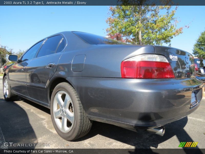 Anthracite Metallic / Ebony 2003 Acura TL 3.2 Type S