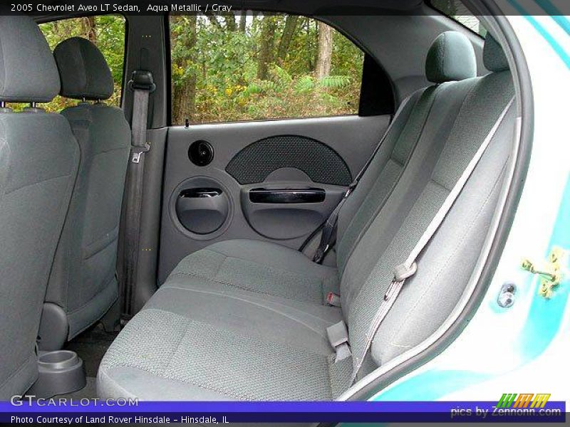 Aqua Metallic / Gray 2005 Chevrolet Aveo LT Sedan
