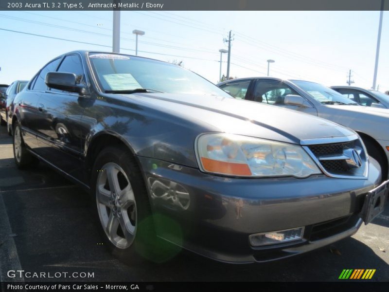 Anthracite Metallic / Ebony 2003 Acura TL 3.2 Type S