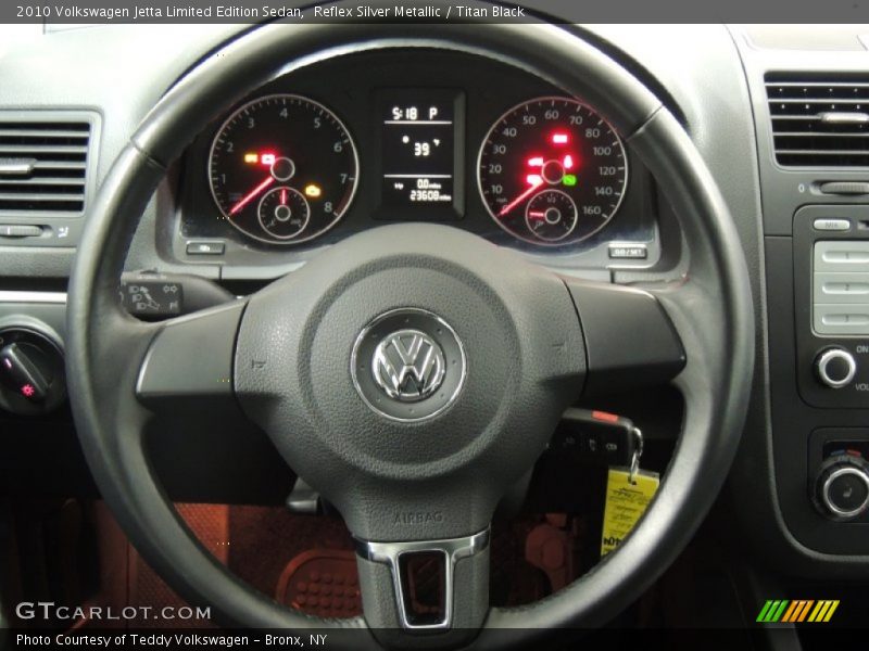 Reflex Silver Metallic / Titan Black 2010 Volkswagen Jetta Limited Edition Sedan
