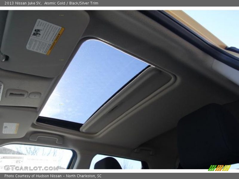 Atomic Gold / Black/Silver Trim 2013 Nissan Juke SV