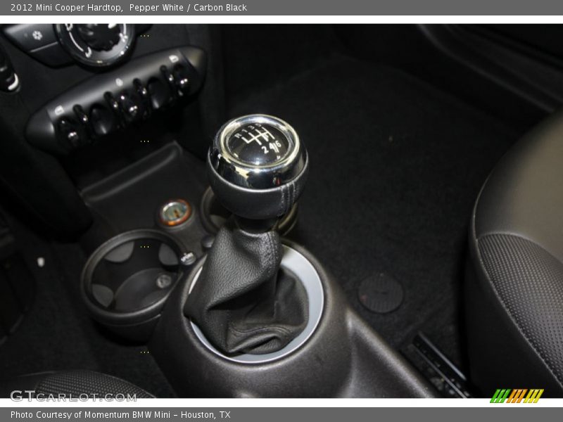 Pepper White / Carbon Black 2012 Mini Cooper Hardtop