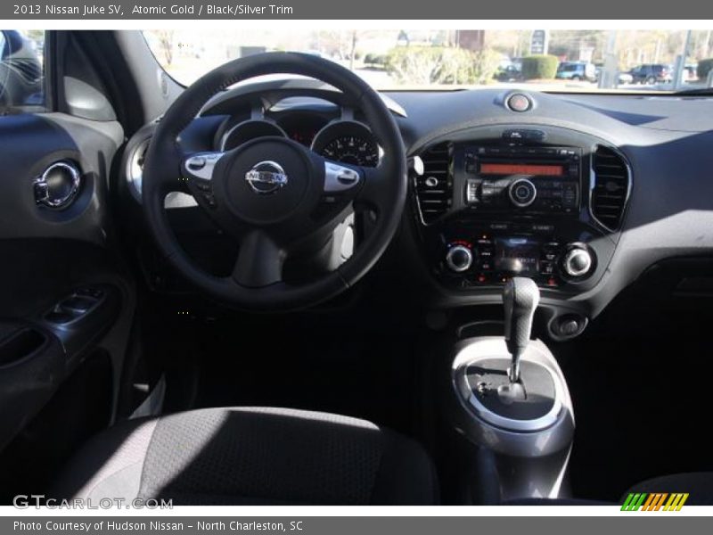 Atomic Gold / Black/Silver Trim 2013 Nissan Juke SV