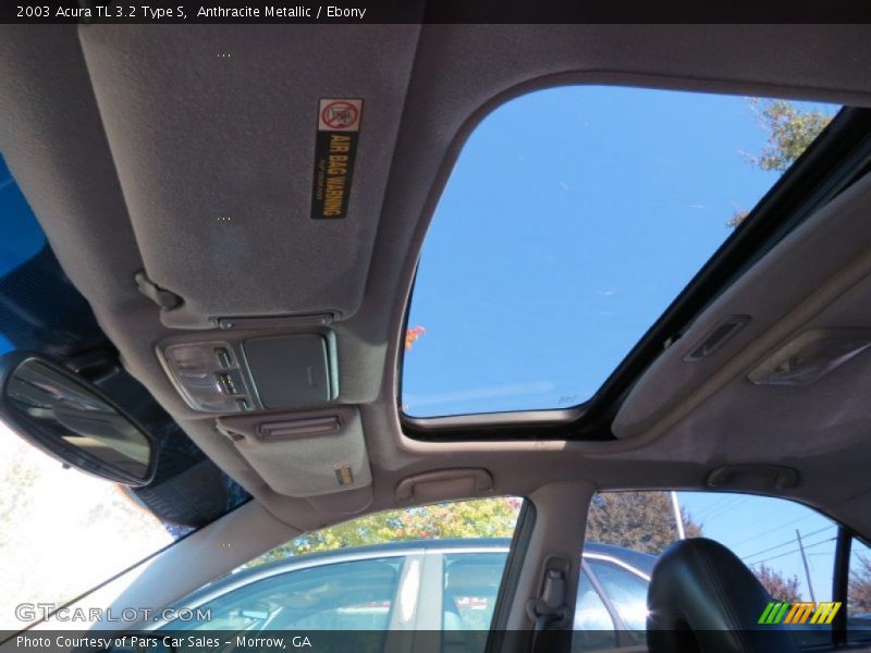Anthracite Metallic / Ebony 2003 Acura TL 3.2 Type S