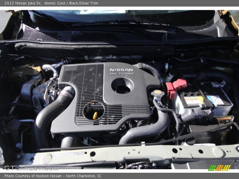 Atomic Gold / Black/Silver Trim 2013 Nissan Juke SV