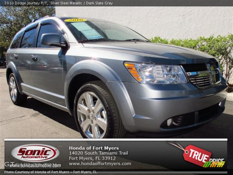 Silver Steel Metallic / Dark Slate Gray 2010 Dodge Journey R/T
