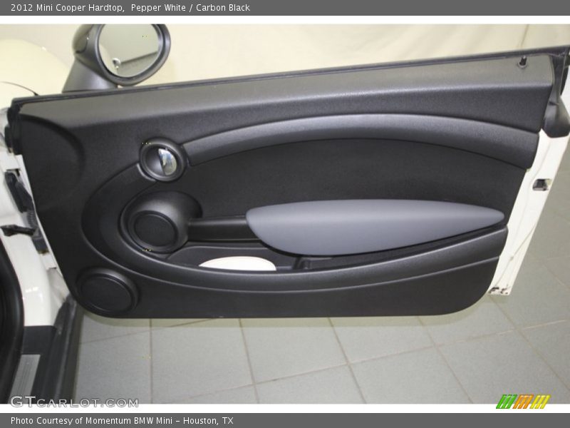 Pepper White / Carbon Black 2012 Mini Cooper Hardtop