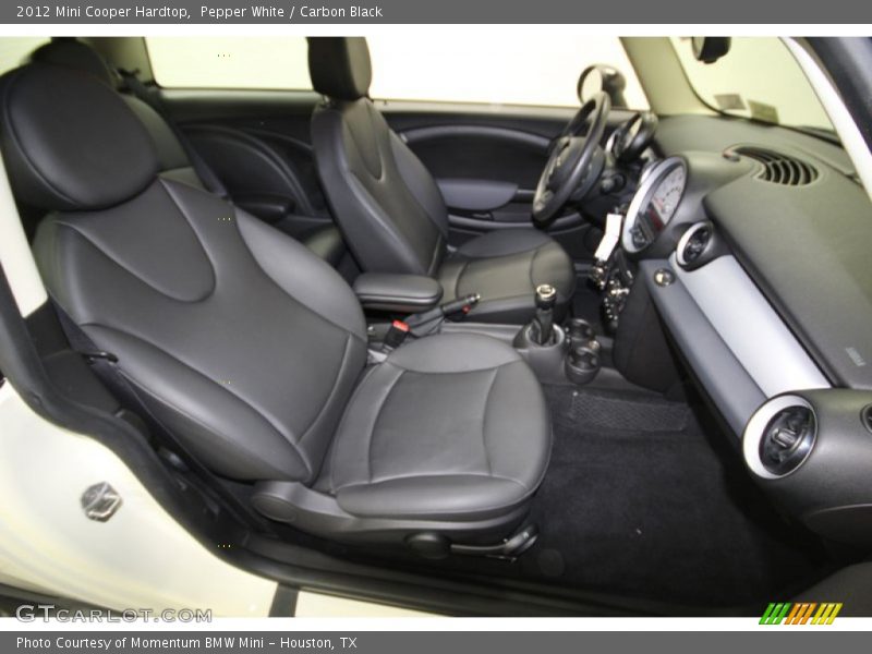 Pepper White / Carbon Black 2012 Mini Cooper Hardtop