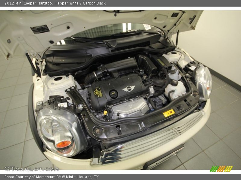Pepper White / Carbon Black 2012 Mini Cooper Hardtop