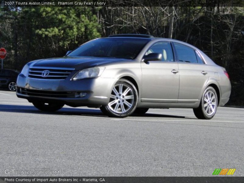 Phantom Gray Pearl / Ivory 2007 Toyota Avalon Limited