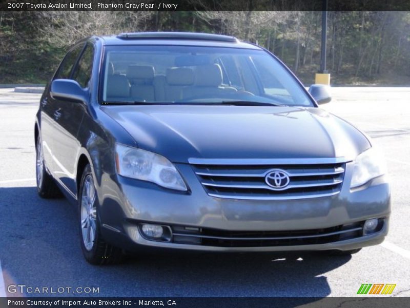 Phantom Gray Pearl / Ivory 2007 Toyota Avalon Limited