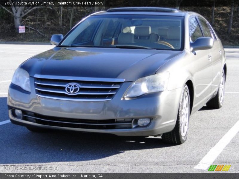 Phantom Gray Pearl / Ivory 2007 Toyota Avalon Limited