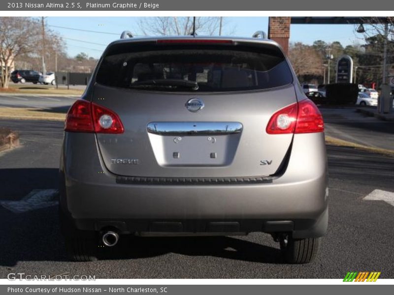 Platinum Graphite / Beige 2013 Nissan Altima 2.5 S