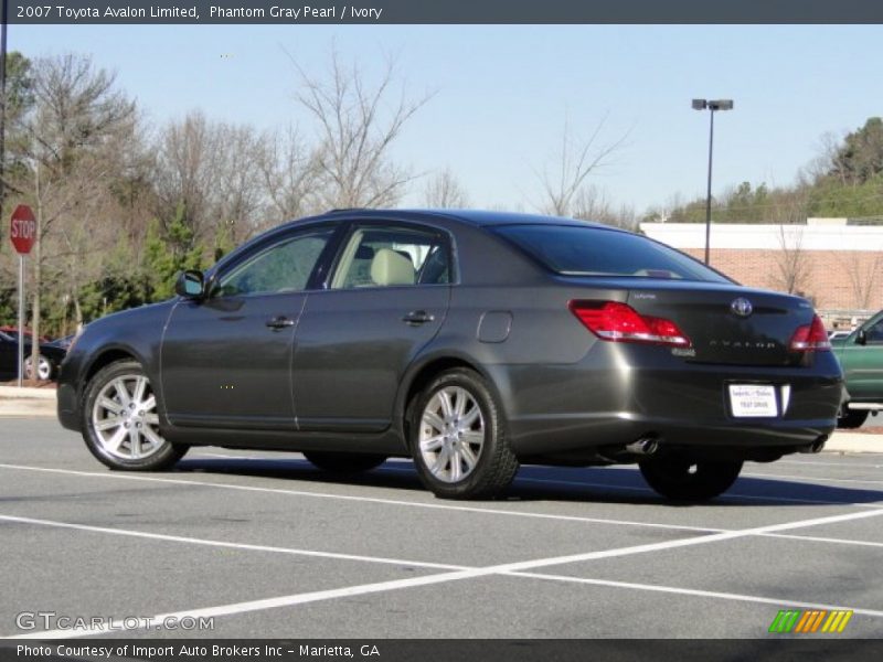 Phantom Gray Pearl / Ivory 2007 Toyota Avalon Limited