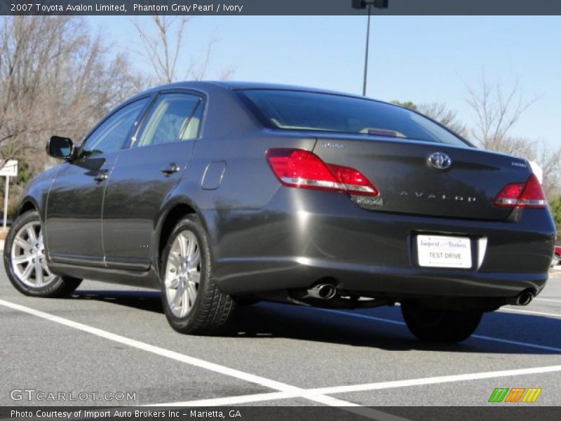 Phantom Gray Pearl / Ivory 2007 Toyota Avalon Limited