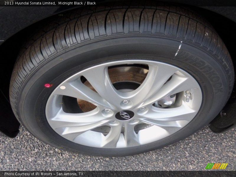 Midnight Black / Black 2013 Hyundai Sonata Limited
