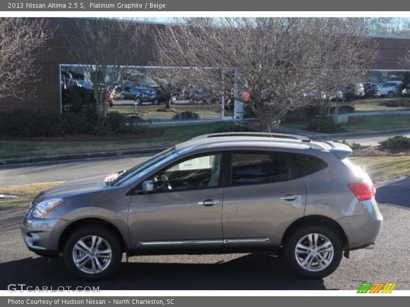 Platinum Graphite / Beige 2013 Nissan Altima 2.5 S
