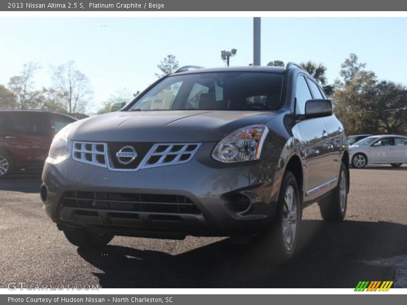 Platinum Graphite / Beige 2013 Nissan Altima 2.5 S