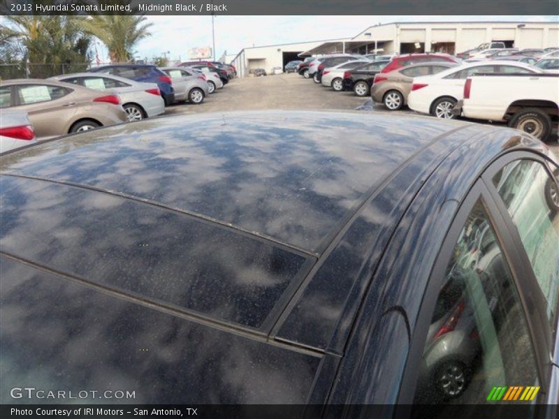 Midnight Black / Black 2013 Hyundai Sonata Limited
