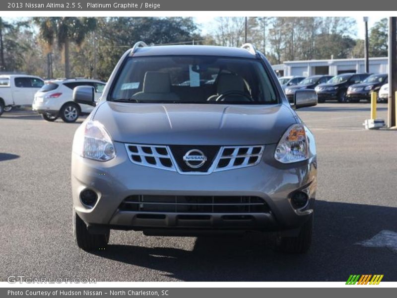 Platinum Graphite / Beige 2013 Nissan Altima 2.5 S