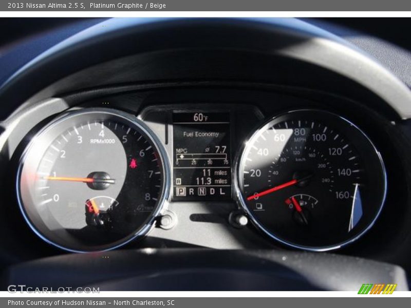 Platinum Graphite / Beige 2013 Nissan Altima 2.5 S