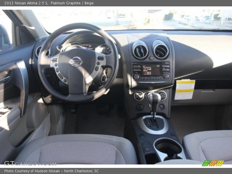 Platinum Graphite / Beige 2013 Nissan Altima 2.5 S