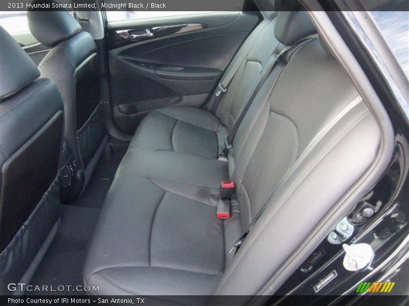 Midnight Black / Black 2013 Hyundai Sonata Limited