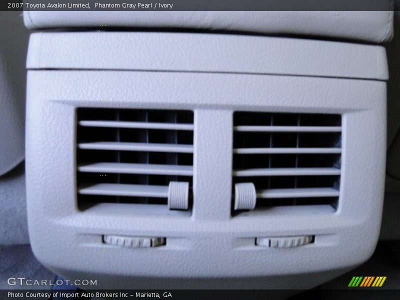 Phantom Gray Pearl / Ivory 2007 Toyota Avalon Limited