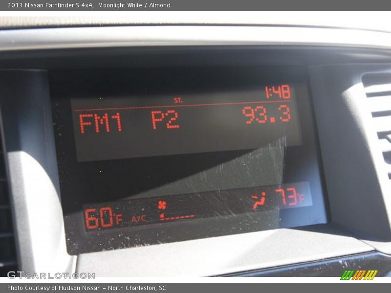 Moonlight White / Almond 2013 Nissan Pathfinder S 4x4