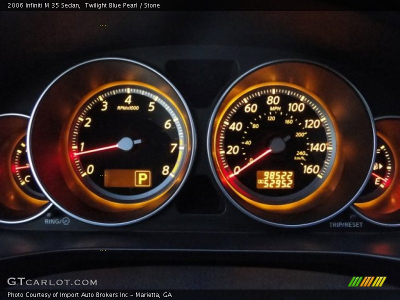  2006 M 35 Sedan 35 Sedan Gauges
