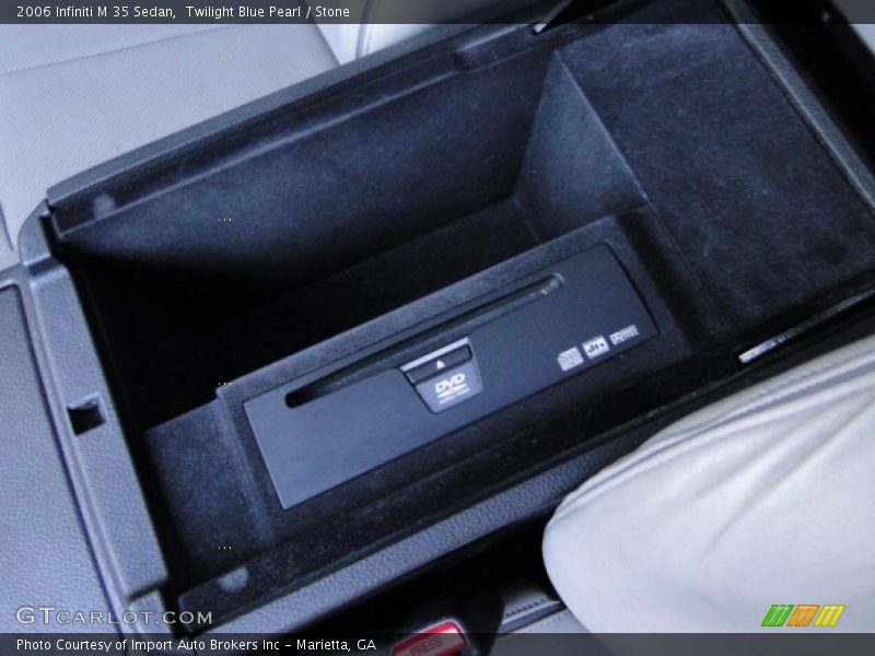 Twilight Blue Pearl / Stone 2006 Infiniti M 35 Sedan