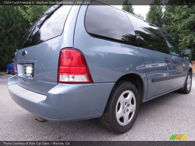Medium Steel Blue Metallic / Flint Grey 2004 Ford Freestar S