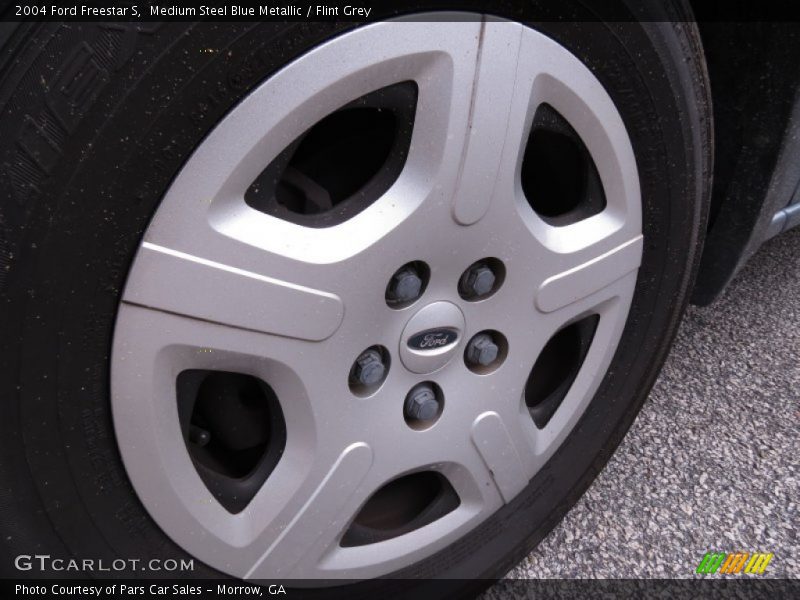 Medium Steel Blue Metallic / Flint Grey 2004 Ford Freestar S
