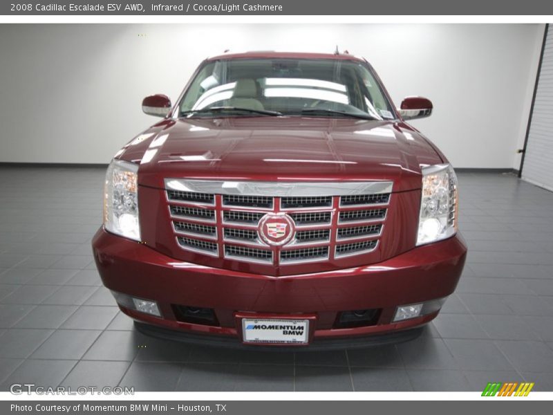 Infrared / Cocoa/Light Cashmere 2008 Cadillac Escalade ESV AWD