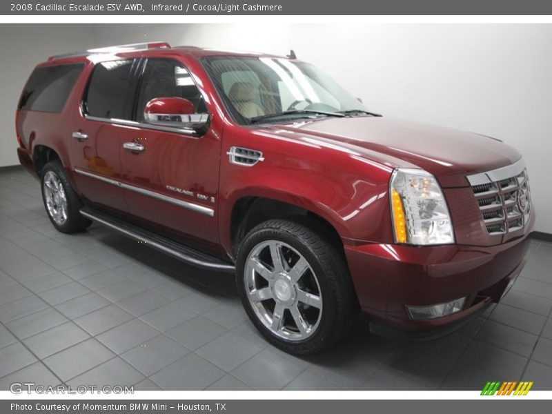 Front 3/4 View of 2008 Escalade ESV AWD