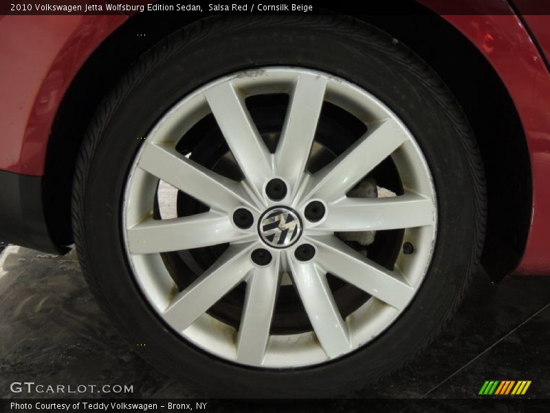 Salsa Red / Cornsilk Beige 2010 Volkswagen Jetta Wolfsburg Edition Sedan