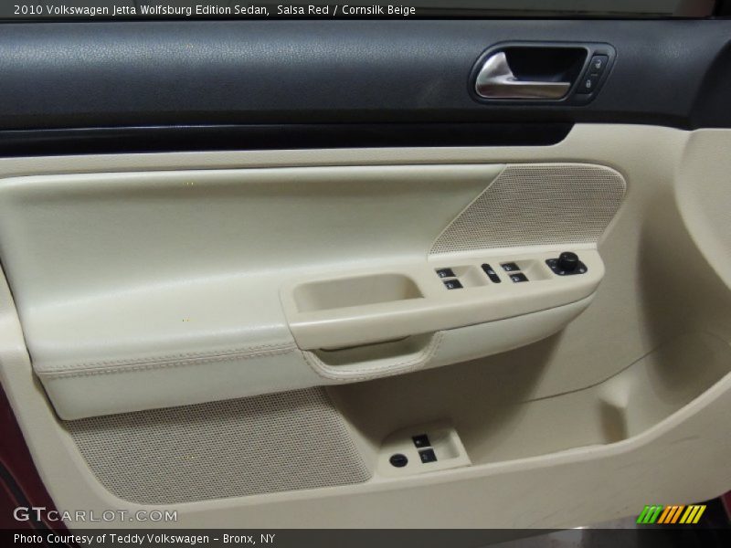 Salsa Red / Cornsilk Beige 2010 Volkswagen Jetta Wolfsburg Edition Sedan