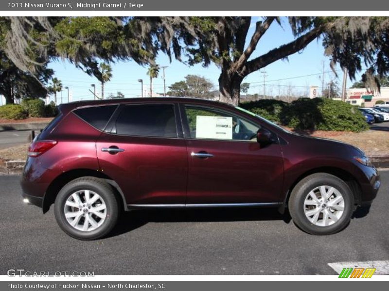 Midnight Garnet / Beige 2013 Nissan Murano S