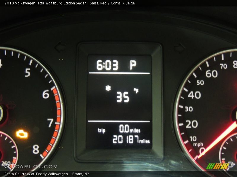 Salsa Red / Cornsilk Beige 2010 Volkswagen Jetta Wolfsburg Edition Sedan