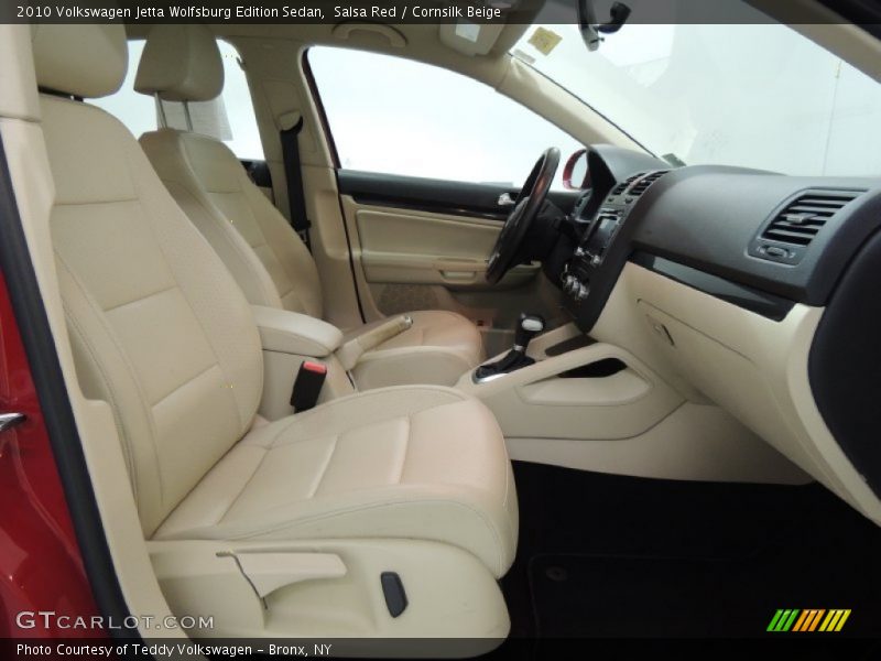 Salsa Red / Cornsilk Beige 2010 Volkswagen Jetta Wolfsburg Edition Sedan