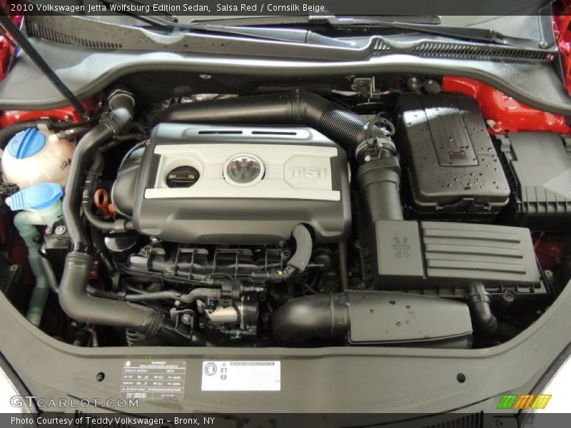 Salsa Red / Cornsilk Beige 2010 Volkswagen Jetta Wolfsburg Edition Sedan