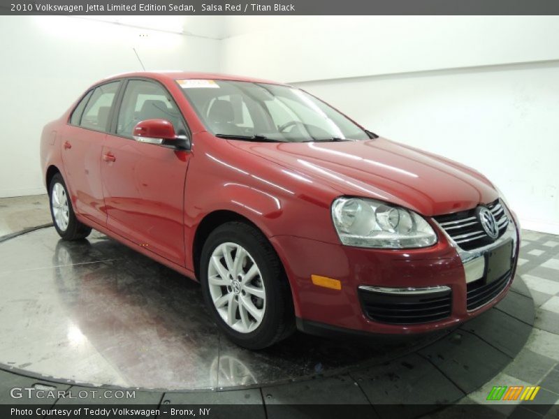 Salsa Red / Titan Black 2010 Volkswagen Jetta Limited Edition Sedan