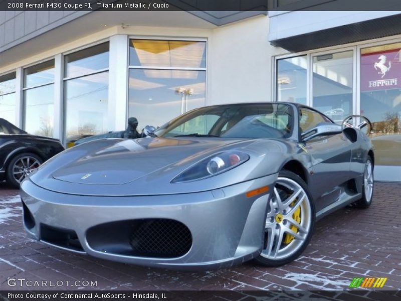 Front 3/4 View of 2008 F430 Coupe F1
