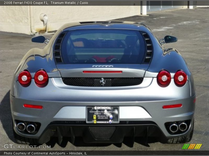  2008 F430 Coupe F1 Titanium Metallic