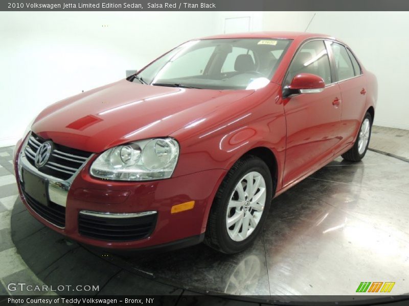 Front 3/4 View of 2010 Jetta Limited Edition Sedan