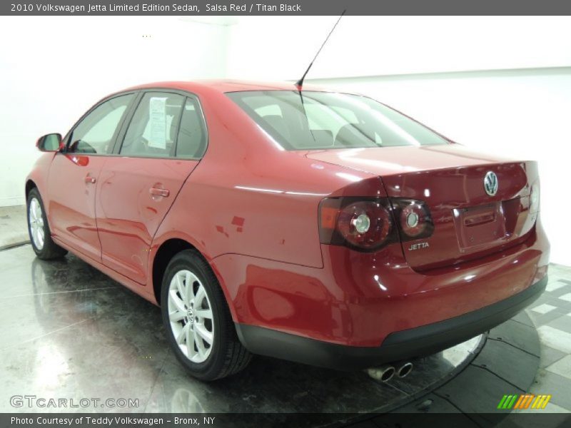 Salsa Red / Titan Black 2010 Volkswagen Jetta Limited Edition Sedan