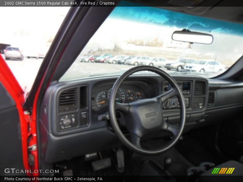 Fire Red / Graphite 2002 GMC Sierra 1500 Regular Cab 4x4