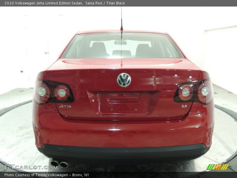 Salsa Red / Titan Black 2010 Volkswagen Jetta Limited Edition Sedan